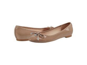 Bandolino Payly Womens Flat Shoes Medium Natural Patent : 9.5 M, Leather