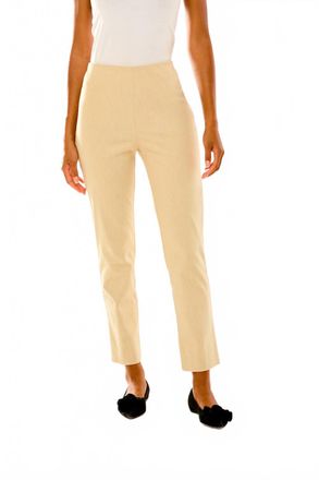 Sara Campbell Flannel Sheri Pants In Sand Heather