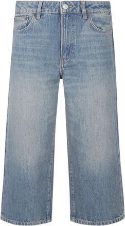 Jeanerica Elba Shorts - Dames - Denim shorts - Blauw - W28 - Katoen - Korte Broeken