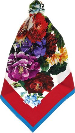 Dolce & Gabbana Floral Print Scarf