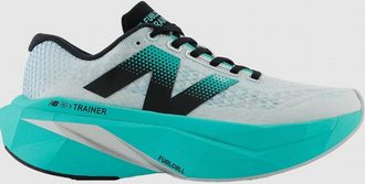 New Balance Womens Fuelcell Supercomp Trainer V3 Shoes In White/green
