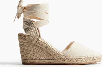 H&M Espadrilles mit Keilabsatz - White