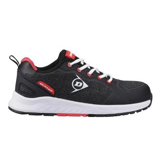 Dunlop Heren T-Max Logo Veiligheidsschoenen (Zwart/Rood)