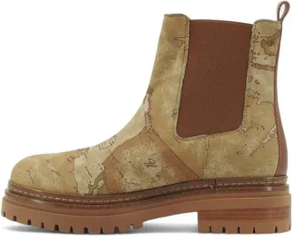 Alviero Martini 1A Classe Schoenen, Dames, Bruin, 39 EU, Laarsjes met veters