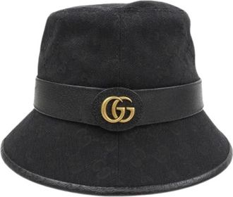 Gucci Pre-owned Accessories, male, Black, Size: ONE SIZE Pre-owned Hat