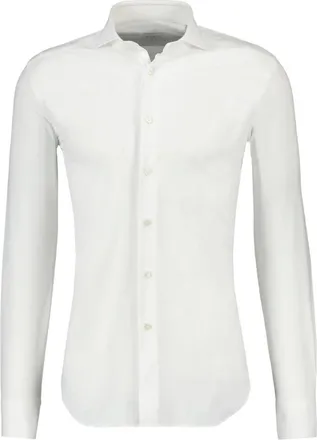 Xacus Wit Overhemd Lange Mouw - Heren - Casual Overhemden - Wit - XL - Overhemden
