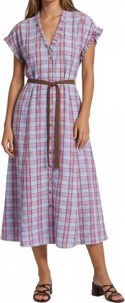 Xirena Dixie Midi Dress In Lunar Blue