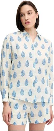 MC2 Saint Barth Shirts - Dames - Overhemden - Beige - M - Overhemden