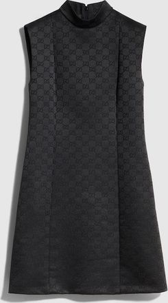 Gucci GG Viscose Jacquard Dress, Black, Ready-to-wear