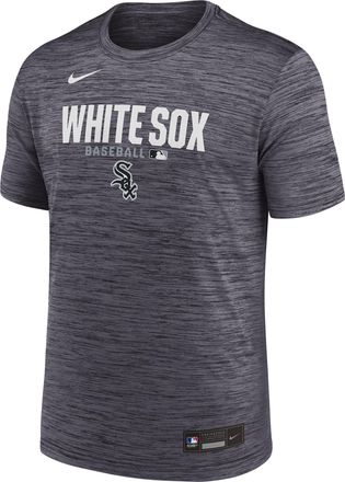 Nike Chicago White Sox Authentic Collection Nike Mens Dri-FIT MLB T-Shirt in Black | 02ER00ARX-RMG