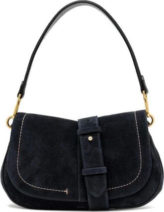 Gianni Chiarini Tassen, Dames, Blauw, ONE Size, Leer, Helena Round