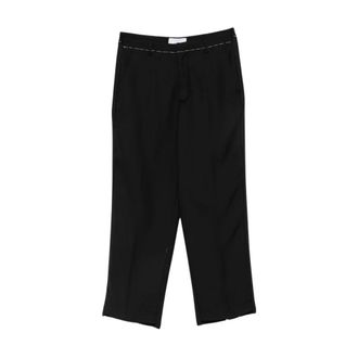 Costumein Dallas Straight Broeken - Heren - Broeken - Zwart - Maat: M Wol