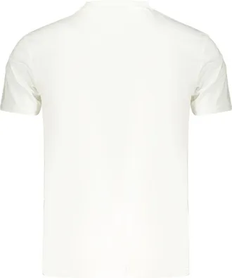 Napapijri Flag-Print Logo T-Shirt - White