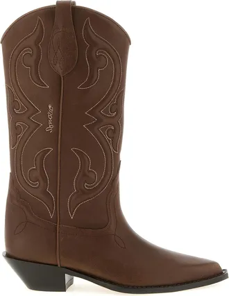 Sonora Brown Calfskin Chelsea Womens Boots