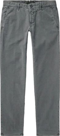 Incotex Chinos - Heren - Chinos - Grijs - W35 - Katoen - Broeken