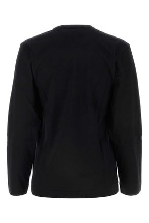 Comme Des Gar&ccedil;ons Sleeve Long-Sleeve T-Shirt - Black