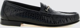 Tom Ford Mocassini Penny in pelle effetto cocco con morsetto metallico