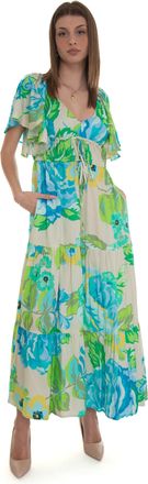 Seventy Abito lungo Multicolor Seventy Donna