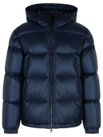 Moncler Rivau Blue Polyamide Down Jacket