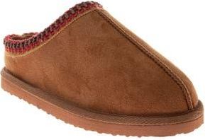 Josmo Faux Fur Lined Slipper in Chestnut at Nordstrom Rack, Size 7