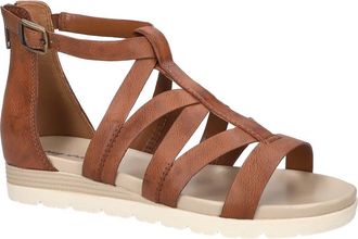 Easy Street Vila Faux Leather Sandal in Tan at Nordstrom Rack, Size 9.5
