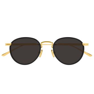 Bottega Veneta Sunglasses, unisex, Yellow, Size: 48 MM Windsor Sunglasses