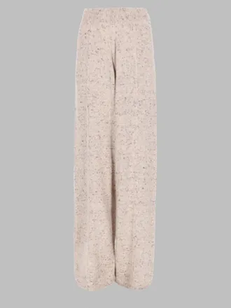 Fabiana Filippi Wool Blend Trousers - Beige