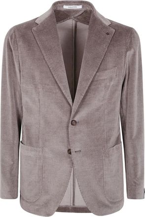 Tagliatore Giacca a coste con due bottoni - Marrone