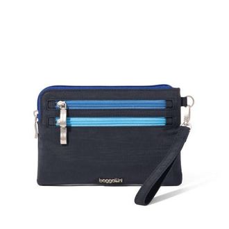 Baggallini RFID Currency Organizer Wristlet in French Navy at Nordstrom