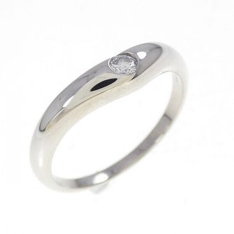 Bulgari Platinum Platinum 950 Band Ring (Pre-Owned)