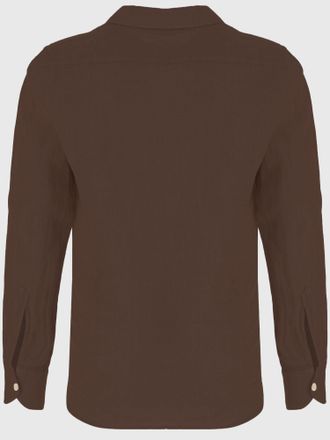 MC2 Saint Barth Linen Shirt - Brown