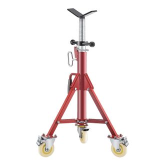 OEM Soporte Para Manguera, Altura Ajustable De 28 A 52 Pulgadas, Dise&ntilde;o En Forma De V, Capacidad De Carga De 882 Lb, Compatible Con Mangueras De 1/8 A 12 