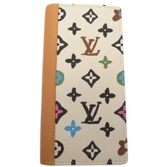 Louis Vuitton Monogram Leather Long Wallet (Bi-Fold) (Pre-Owned)