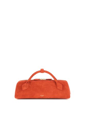 Alaia Womens Clutch Bag Le Teckel Burnt Orange Calf Leather (bos Taurus)