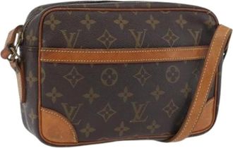 Louis Vuitton Pre-owned Cross Body Bags, female, Brown, Size: ONE SIZE Pre-owned Trocadero 23 Shoulder Bag