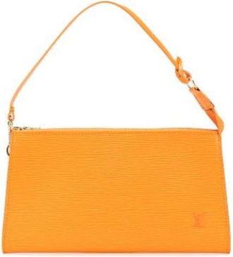 Louis Vuitton Pre-owned Shoulder Bags, female, Orange, Size: ONE SIZE Pre-owned Vintage Shoulder Bag