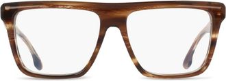 Victoria Beckham Occhiali rettangolari - Marrone