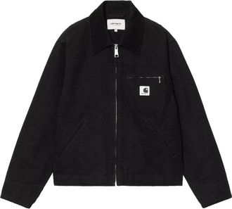 Carhartt Work in Progress OG Detroit Jacket - Dames - Zomerjassen - Zwart - XS - Katoen - Jassen