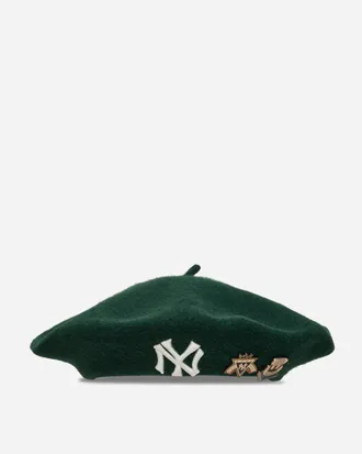 New Era New York Yankees MLB Cooperstown Pin Beret Dark Green