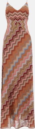 Missoni Multicolor Sleeveless Long Dress