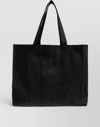 Rick Owens drkshdw baseball tote bag top handles
