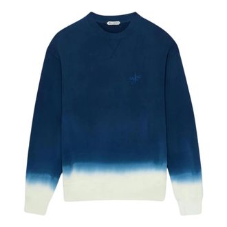 J.W.Anderson Sweatshirts, male, Blue, Size: L Dip Dye Sweatshirt