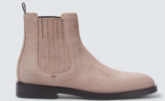Brunello Cucinelli Suede Chelsea boots