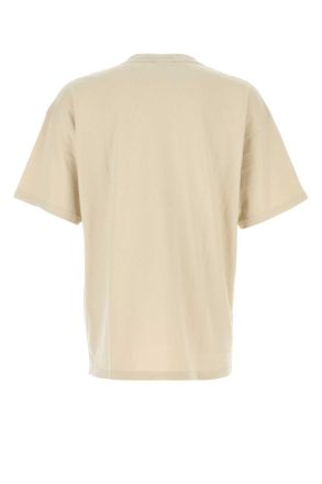Represent Mens Sand Cotton Thoroughbred T-Shirt Vintagewhite T-shirts And Polos