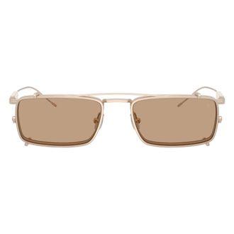 Brunello Cucinelli Brunello Cucinelli, Sunglasses, unisex, Beige, Size: 56 MM 0Bc2014St