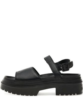 Converse Lugged Heel buckle-strap platform sandals - Black