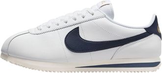 Nike Nike Sportswear - Womens W Cortez OLY Synthetic Sneakers, White Blue, 7 UK