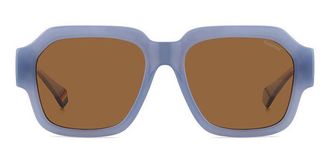 Polaroid PLD 6212/S/X Polarized MVU/HE Mens Sunglasses Blue Size 54