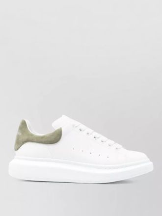Alexander McQueen leather oversized low-top sneakers