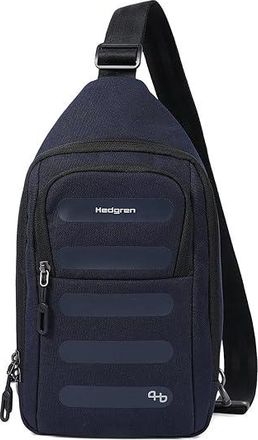 Hedgren Sling Cross Body Handbags Peacoat Blue, Polyester